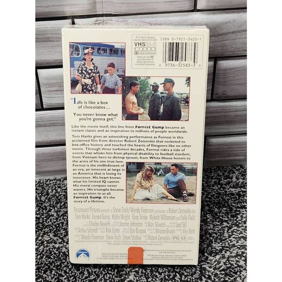 Forest Gump VHS Sealed - Picture 2 of 2